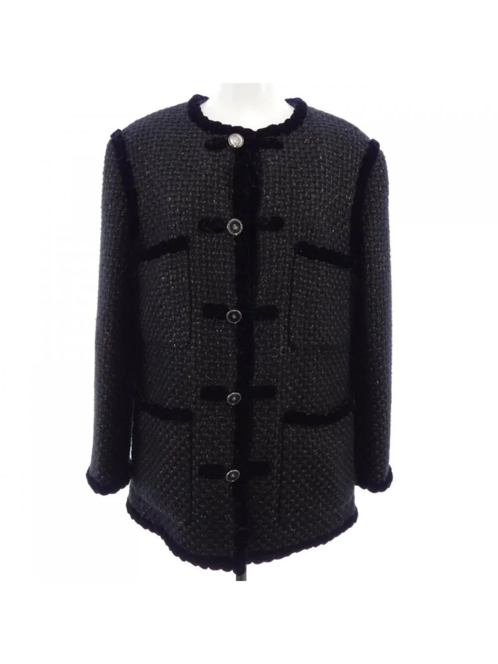 Chanel 25A Collarless Jacket